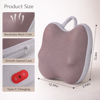 Kestrelly Cordless Back & Waist Massager with Heat